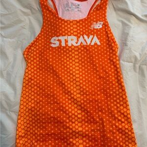 New Balance Women's Orange Tank Top